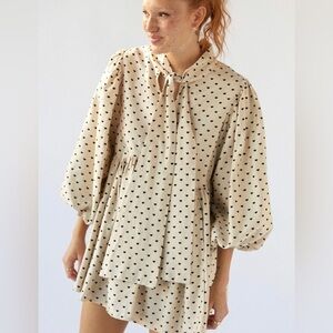 Sister Jane Barn Heart Jacquard Mini Dress - XS - New